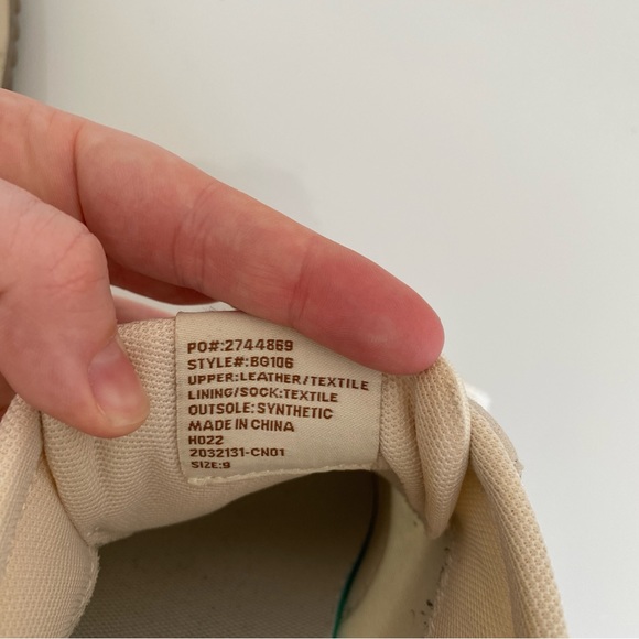 j crew trainers in metallic - Picture 6 of 6